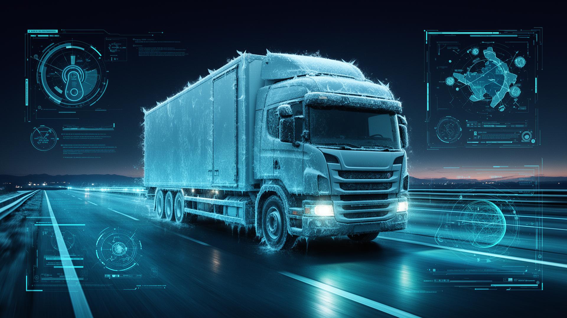 Jaleed refrigerated truck